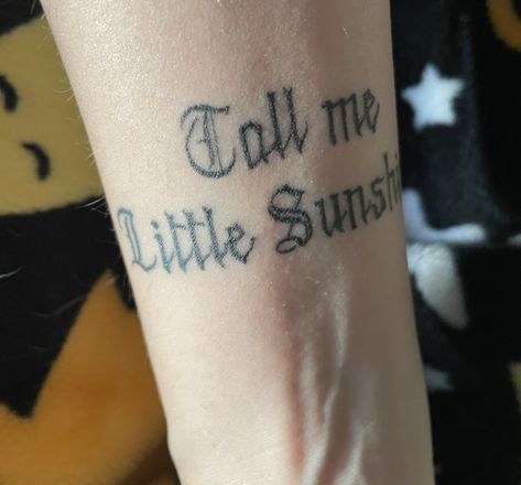 Ghost Band Lyric Tattoo, The Band Ghost Tattoo Ideas, Ghost Band Tattoo, The Band Ghost, Ghost Tattoos, Sunshine Tattoo, Tattoos Inspo, Ghost Tattoo, Ghost Papa