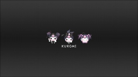 Kuromi Computer, Kuromi Desktop Wallpaper, Kuromi Background, Black Kuromi, Keyboard Themes Wallpaper, Desktop Wallpaper Black, Kuromi Wallpaper, Laptop Wallpaper Desktop Wallpapers, Computer Wallpapers