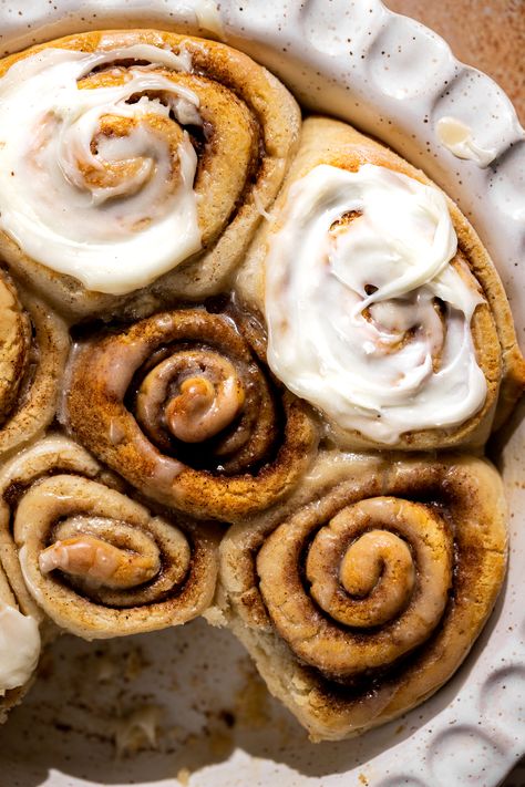 Small+Batch,+Gluten-Free+Cinnamon+Rolls Baked Goods Desserts, Gluten Free Cinnamon, Gluten Free Dough, Instant Family, Gluten Free Cinnamon Rolls, Gluten Free Buns, Homemade Cinnamon Rolls, Cinnamon Rolls Homemade, Cinnamon Buns