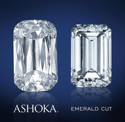 HELLO YES With its elongated antique cushion cut and 62 facets the #ASHOKAdiamond appears 30% larger than an #emeraldcut #diamond of the same carat size. #TheDiamondofLegend #ASHOKA Ashoka Diamond, Celebrity Wedding Rings, Antique Cushion Cut, Cushion Cut Diamond Ring, Antique Cushion, Cushion Cut Ring, Basic Jewelry, Engagement Ring Diamond Cut, Emerald Cut Diamond