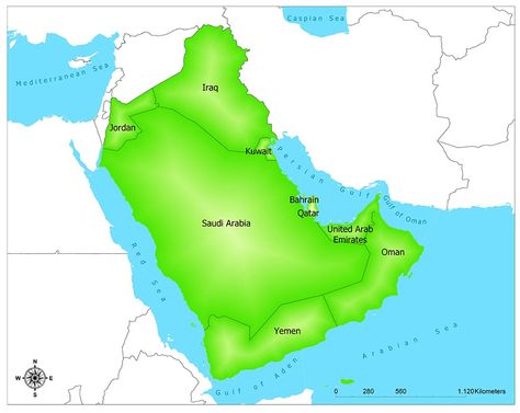 Arabian Peninsula/History, Facts, Map | Mappr World History Classroom, Monsoon Rain, Arabian Peninsula, History Classroom, Desert Life, Mesopotamia, The Middle East, History Facts, World History