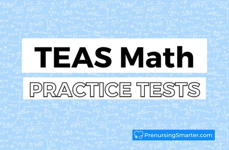 TEAS Practice Test Math [2021 Update] | Prenursing Smarter Teas Math, Math Antics, Metric System Conversion, Teas Test Prep, Teas Exam, Teas 7, Math Examples, Teas Test, Algebra Problems