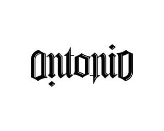 Antonio Ambigram Tattoo, Unique Lettering, Handwritten Typography, Hand Lettering Inspiration, Lettering Inspiration, Lettering Styles, Great Logos, Calligraphy Letters, Great Tattoos