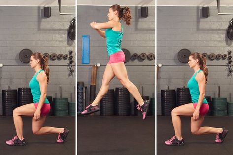 10 No-Gym Plyometric Moves for Explosive Strength | Livestrong.com Jump Higher Workout, Outdoor Workout Routine, Sprinter Workout, Toned Glutes, Jump Workout, Strength Training For Runners, Functional Workouts, Plyometric Workout, Starting Line