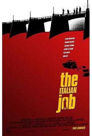 How much better was this than Ocean's 11?! Italian Job Movie, Job Poster, Oceans 11, Italian Job, Cool Prints, Alternative Movie Posters, Cool Posters, Movie Poster, All Time