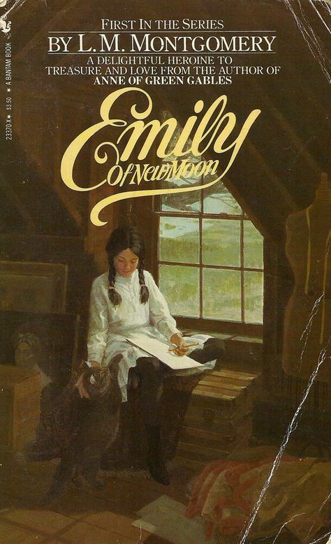 Emily of New Moon (the whole trilogy) by LM Montgomery New Moon Book, Emily Of New Moon, L M Montgomery, Lucy Maud Montgomery, Favorite Childhood Books, Ya Novels, Childhood Books, Page Turner, Anne Of Green Gables