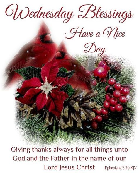 Blessings For Wednesday, Christmas Wednesday, Bless Wednesday, Wednesday Christmas, Good Morning Afternoon Evening Night, December Scriptures, Have A Blessed Day Inspiration, Christmas Quotes For Friends, Wednesday Morning Quotes