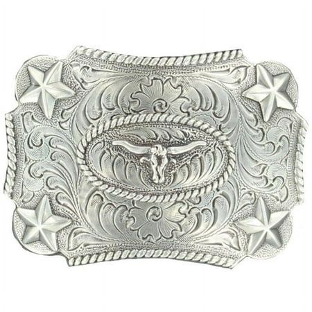 Nocona Belt Co. Mens Star/Longhorn Belt Buckle Silver Size: One Size.  Gender: male.  Age Group: adult. Traditional Belt, Rodeo Belt Buckles, Cowboy Accessories, Nocona Belt, Buckle Bunny, Womens Belt Buckles, Cowgirl Belts, Western Bag, Western Babies