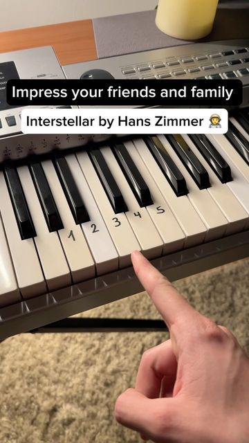 Rewrite The Stars Piano Numbers, Interstellar Song Piano, Hans Zimmer Interstellar, Interstellar Piano, Interstellar Piano Sheet Music, Interstellar Piano Tutorial, Piano Sheet Music Letters, Song Notes, Music Letters