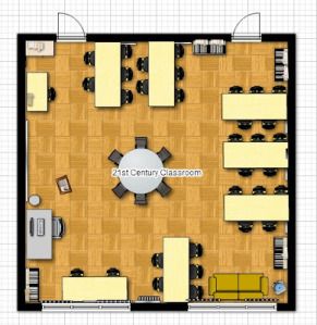 21st Century Classroom layout idea 21st Century Classroom Layout, 21st Century Classroom Design, Classroom Desk Arrangement, Classroom Seating Arrangements, Flexible Seating Classroom, Classroom Arrangement, 21st Century Classroom, Ideas For Classroom, Classroom Seating