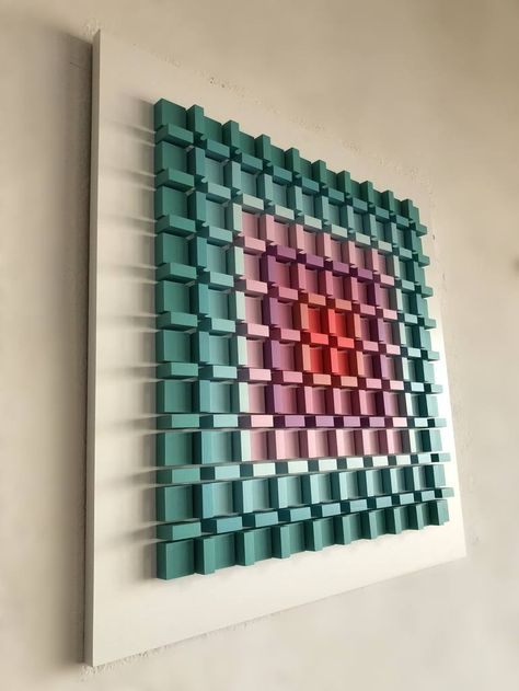 The heat is in the middle Х Sculpture by Ihor Soloviov | Saatchi Art Art Feature Wall, Wall Sculpture Art Modern Abstract, Geometric Wall Sculpture, 3d Abstract Art Geometric, Abstract Wood Art Sculpture, Wooden Sculpture Abstract Modern Art, Wood Wall Art Diy, Clay Wall, Relief Sculpture