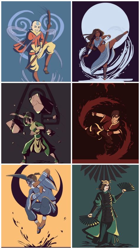 "Team Avatar! Earth, water, air, fire, fan, and sword!" Avatar The Last Air Bender Fan Art, Avatar The Last Airbender Character Art, Team Avatar Wallpaper, Avatar The Last Air Bender Wallpaper, Avatar The Last Airbender Fan Art, Avatar Earth Bender, Earth Avatar, Avatar The Last Airbender Earth, Avatar The Last Airbender Sokka