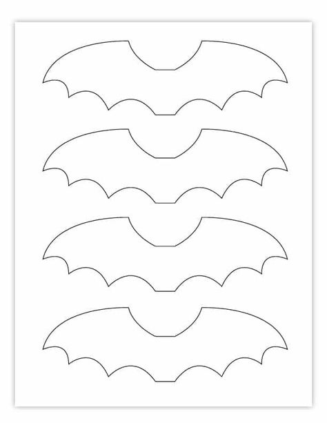 Bat Wing Template, Halloween Toilet Paper Roll, Crafts For Kids Halloween, Toilet Paper Roll Bat, Wing Template, Halloween Toilet Paper, Bat Template, Mummy Crafts, Moldes Halloween