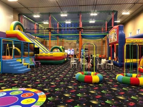 The Four Story Indoor Playground In New Hampshire That Your Kids Will Absolutely Love Indoor Playground Aesthetic, Backrooms Playground, Liminal Space Playground, Liminal Playground, Kidcore Playground, Fun Places For Kids, Indoor Play Places, Indoor Activities For Toddlers, Concord Nh