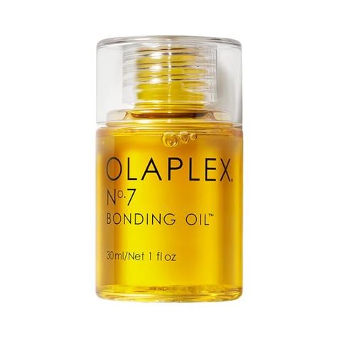 Olaplex No. 7 Bonding Oil, Concentrated High Shine Oil, Heat Protectant, Visibly Smooths & Softens Hair, Added Color Vibrancy, Up to 72 Hour Frizz Control, For All Hair Types, 1 fl oz Bonding Oil, Heat Protectant, Soften Hair, Hair Detangler, Frizz Control, Hair Serum, Hair Weave, Dry Shampoo, Damaged Hair