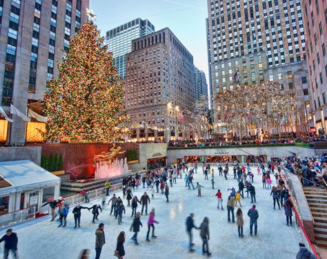 https://flic.kr/p/dDNiGz | New York Christmas Rockefeller Center Christmas, York Christmas, New York Wallpaper, Christmas Destinations, Nyc Christmas, New York Winter, Christmas Experiences, Christmas Landscape, Ice Rink