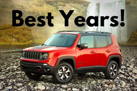 If you are wondering what the best years for the Jeep Renegade are, then you have come to the right place. The Renegade has been… Jeep Renegade Mods, Jeep Renegade Interior, Jeep Renegade Accessories, Jeep Renegade 2017, 2016 Jeep Renegade, Jeep Renegade Trailhawk, Retro Trailers, Red Jeep, 2015 Jeep Renegade