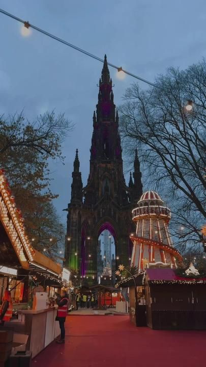 Edinburgh’s Christmas Market.. It officially open and the festive sea... | edinburgh christmas market | TikTok Edinburgh Christmas Market, Edinburgh Christmas, Christmas Market, Festive Season, Edinburgh, Festival Season, Hot Chocolate, Make Your Day, Make Your