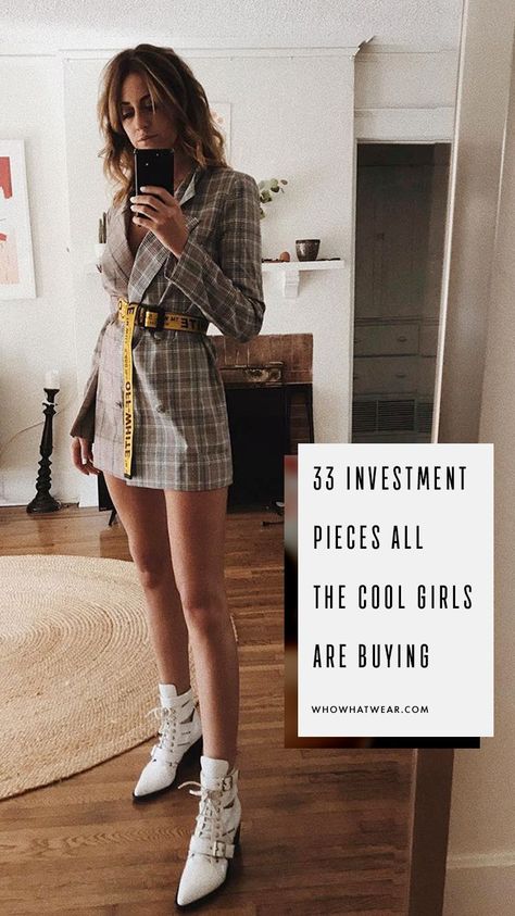 The best investment pieces all the cool girls are buying Luxe Style, Best Investment, Winter Boho, Cool Fashion, Shopping Tips, Nyc Fashion, Clothing Hacks, Autumn Fashion Women, The Cool