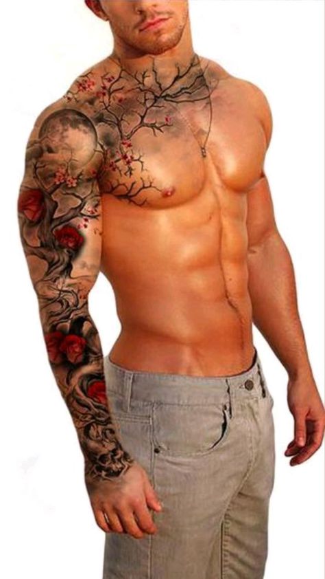 Geniale Tattoos, Matching Tattoo, Best Sleeve Tattoos, Sleeves Ideas, Great Tattoos, Tattoo Sleeve Designs, Tattoo Sleeve Men, Matching Tattoos, Sleeve Tattoo