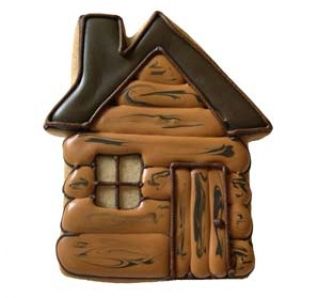 Log Cabin Cookies Decorated, Cabin Cookies Decorated, Cabin Cookies, Nostalgia Cookies, One Tough Cookie, Cookie Cottage, Farm Cookies, Winter Cookies, Flooding Cookies