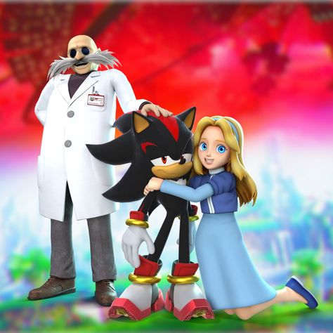 Maria Sonic, Shadow Generations, Shadow And Maria, Sonic O, Sonic X Shadow, Hedgehog Movie, Sonic Heroes, Silver The Hedgehog, Sonic Shadow