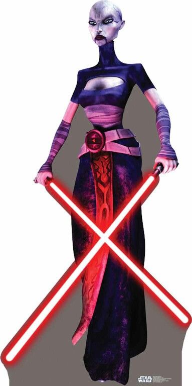 Asajj Ventress Darth Maul Clone Wars, Female Sith, Star Wars Illustration, Asajj Ventress, Star Wars Painting, Arte Nerd, Star Wars Sith, Star Wars Character, Jedi Sith