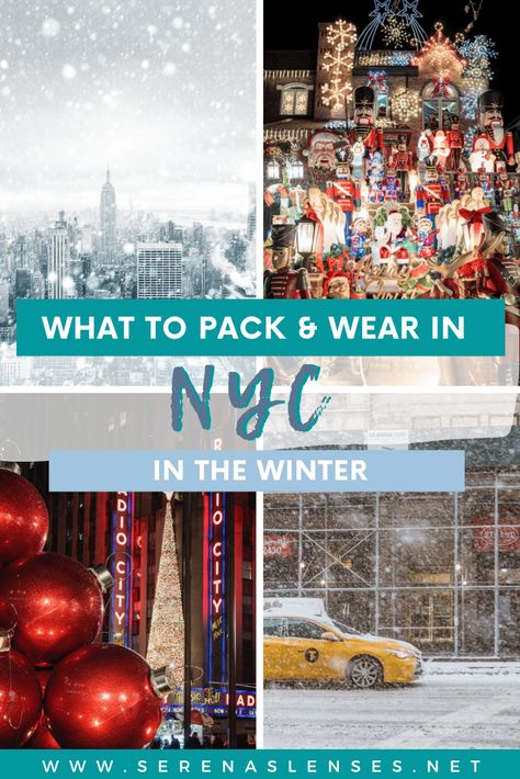 Pack For New York, New York City Winter, What To Wear In New York, Winter In New York, Nyc Winter, Winter Survival, New York Winter, New England Travel, Visiting Nyc