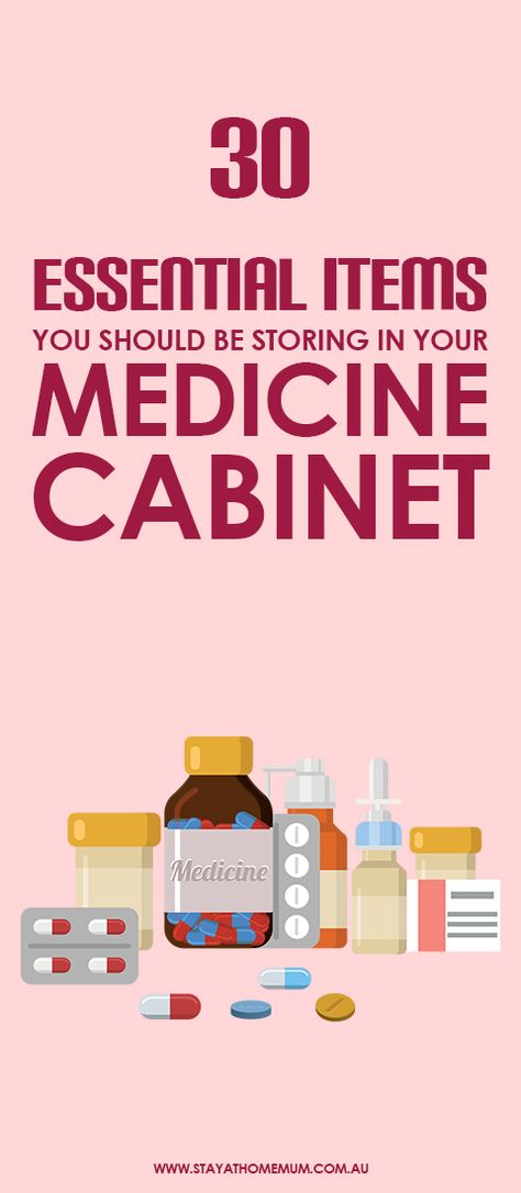 You’ll never know when emergencies strike, so it’s better to be ready than sorry. Here are some essential items that you should be storing in your medicine cupboards right now. Medicine Cabinet List Products, Basic Medicine Checklist, Medicine To Have At Home, Home Medicine Cabinet Essentials, First Aid Medicine Organization, Must Have Medicine At Home, Medicine Cabinet List, Medicine List, World Pharmacist Day