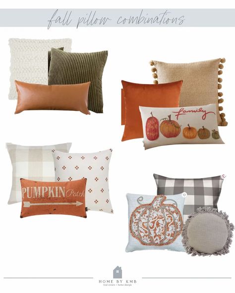 Fall Pillows Living Rooms Gray Couch, Fall Pillow Combinations, Fall Throw Pillows Living Rooms, Pumpkin Aesthetic Halloween, Aesthetic Wallpaper Home, Fall Pillows Living Rooms, Pumpkin Aesthetic Wallpaper, Wallpaper Home Decor Living Room, Home Decor Living Room Ideas