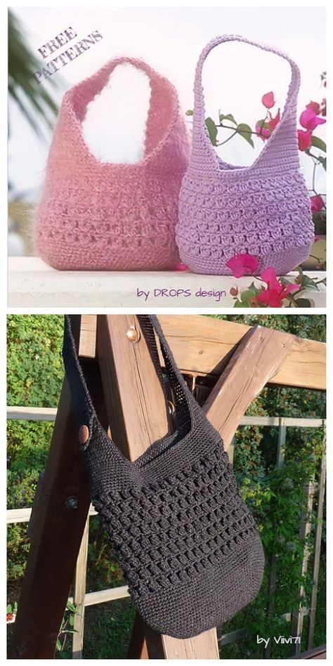 Crochet Cluster Stitch Shoulder Bag Free Crochet Pattern Crocheted Purses, Crochet Cluster Stitch, Crochet Beach Bags, Crochet Shoulder Bags, Shoulder Bags Pattern, Free Crochet Bag, Crochet Shoulder Bag, Bag Pattern Free, Crochet Bag Pattern Free