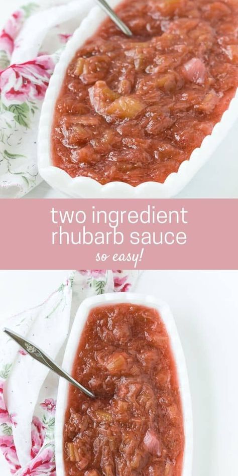 Rhubarb Bars Recipes, How To Cook Rhubarb, Healthy Rhubarb Recipes, Easy Rhubarb Recipes, Strawberry Rhubarb Sauce, Freeze Rhubarb, Rhubarb Coffee Cakes, Rhubarb Sauce, Cake Breakfast