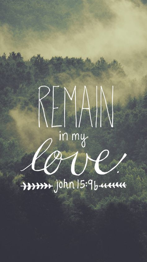 "As the Father has loved me, so I have loved you. Now remain in my love." John 15:9 Screen Wallpaper Quotes, Lock Screen Wallpaper Quotes, John 15 9, Iphone Wallpaper Bible, Wallpaper Bible, Screen Wallpapers, Quotes Bible, Phone Wallpaper Quotes, Wallpapers Quotes