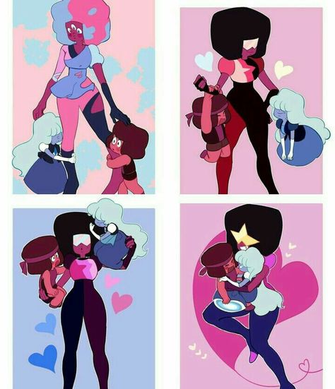 Pearl Fusion, Steven Universe Garnet, Garnet Steven, Steven Universe Fusion, Garnet And Pearl, Garnet Steven Universe, Steven Universe Pictures, Steven Universe Ships, Dik Dik