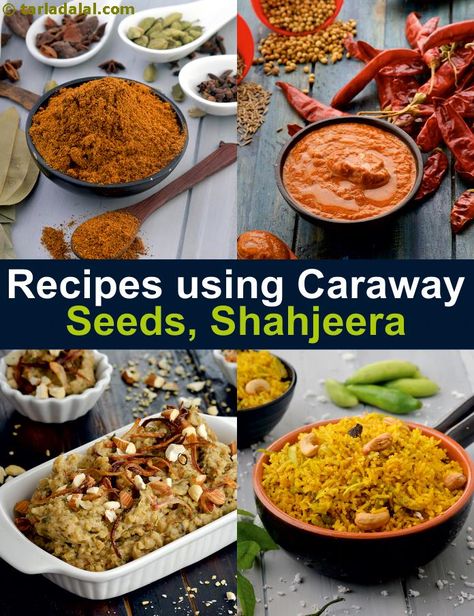 53 caraway seeds recipes | Caraway (Shahjeera) Seeds Recipe Collection | Page 1 of 4 | Tarladalal.com Caraway Plant, Seeds Recipes, Paneer Masala Recipe, Cooking Spices, Seed Recipes, Lactation Recipes, Kerala Food, European Cuisine, Caraway Seeds