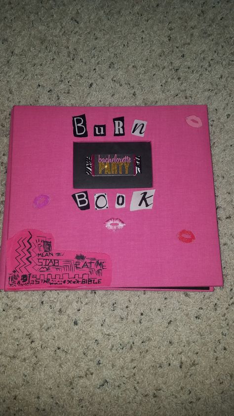 Mean Girls Bachelorette Party, Senior Book, Book Box, Mean Girls, Bathroom Scale, Bachelorette Party, Real Life, Birthday, Books