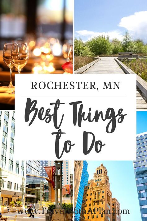 Find out 13 fun things to do in Rochester, Minnesota! As a Rochester local, we know Rochester's best attractions, Rochester's best restaurants, and Rochester's best places to stay! Check it out! #familytravel #minnesotatravel #thingstodoinRochester Things To Do In Rochester Minnesota, Flying With A Toddler, Rochester Minnesota, Rochester Mn, Minnesota Travel, Family Vacation Spots, Us Road Trip, American Road Trip, Family Travel Destinations