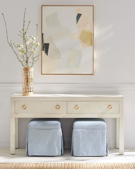 Serena And Lily, Bistro Chairs, Serena & Lily, Coffee Table Design, Dining Room Design, Floral Arrangement, Dining Room Chairs, The Wall, Entryway Tables