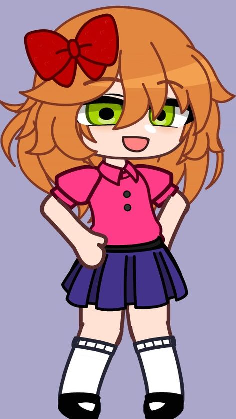 Gacha Life Cute Outfits, Elizabeth Afton Gacha Oc, Gacha Brat, Gacha Family, Fnaf Ocs, Afton Gacha, Fnaf Afton Family, Ballora Fnaf, The Afton Family