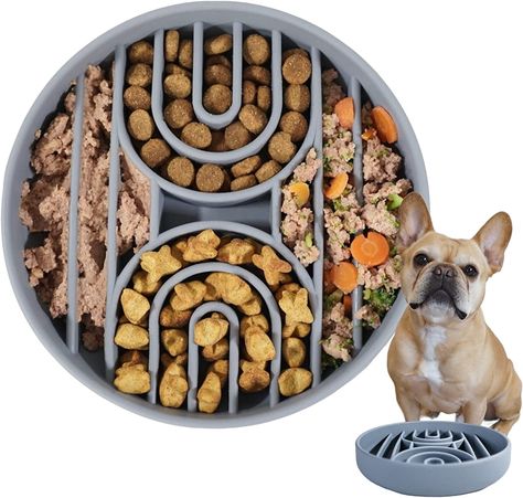 https://amzn.to/3VAcjVl Puzzle Bowl, Swallow Food, Medium Sized Dog, Slow Feeder Dog, Toxic Foods, Dog Food Bowls, Slow Feeder, Toy Food, Pet Wellness