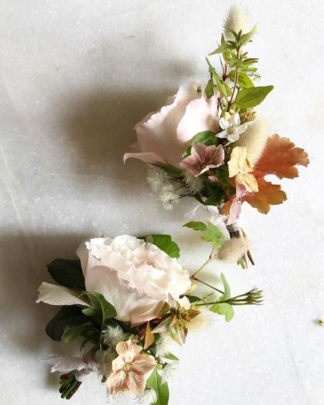 Sophie Hall, Corsage Inspiration, Fall Boutonnieres, Bridal Era, Wedding Buttonholes, Buttonhole Flowers, Succulent Boutonniere, Groom Details, Bee Wedding