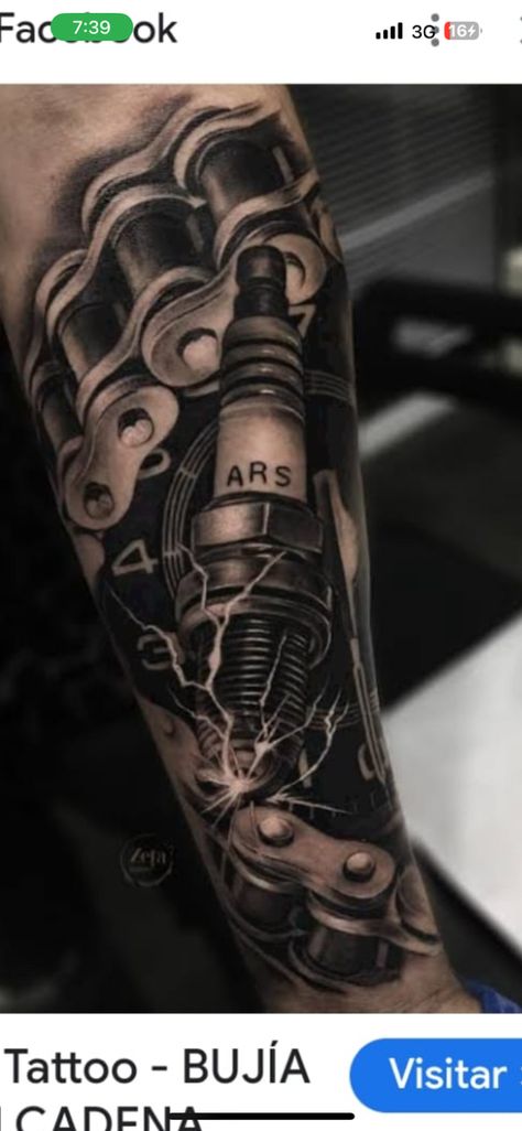 American Traditional Biker Tattoo, Mechanical Sleeve Tattoo, Engine Tattoo, Gear Tattoo, Harley Tattoos, Harley Davidson Tattoos, Mechanic Tattoo, Half Sleeve Tattoo, Design Tattoo