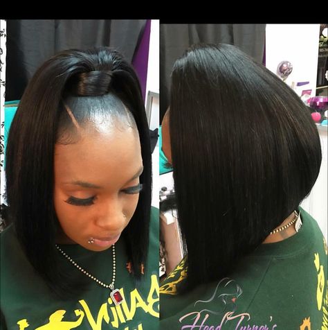 When my #bob #quickweave went viral & ended up on #pininterest 😍😍 #slayedbyamber #headturnershaircare Half Down Ponytail, Half Up Half Down Ponytail, Down Ponytail, Weave Ponytail Hairstyles, Weave Ponytail, Black Ponytail Hairstyles, Quick Weave Hairstyles, Beautiful Hairstyles, Quick Weave