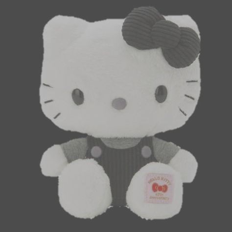 Grey Hello Kitty Widget, Grey Hello Kitty, Widget Icon, Pink Grey, Hello Kitty, Kitty, Grey, Pink