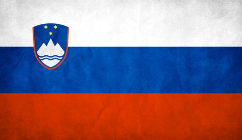 Slovenia Flag Grunge Slovenian Flag, Slovenia Flag, German Flag, Country Names, Ljubljana, Flags Of The World, Countries Of The World, Eu Flag, Slovenia