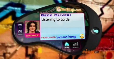 Victorious Status Update, Beck Oliver, Status Update, The Slap, Rap Lyrics Quotes, Bad Memes, Cool Wallpapers Cartoon, Game Boy Advance, Funny Laugh