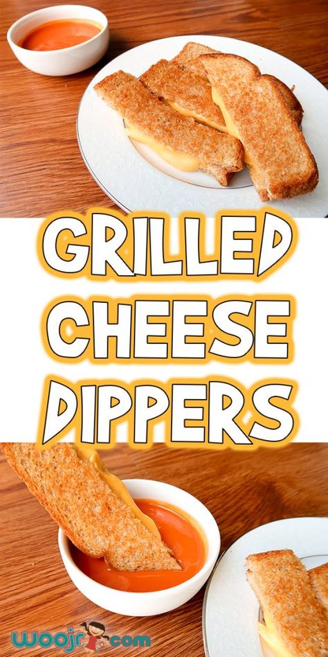 Grilled Cheese Dippers | Easy Kid Lunches | Woo! Jr. Kids Activities Cheese Dippers, Daycare Meals, Easy Lunches For Kids, Kid Lunches, Kids Lunch Recipes, Kids Cooking Recipes, Summer Lunch, Easy Meals For Kids, Summer Snacks