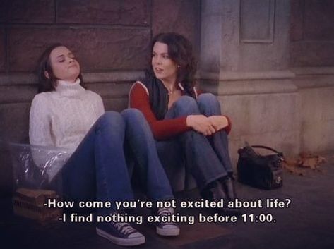 Luke's Diner, Excited About Life, Gilmore Girls Quotes, Cinema Quotes, Team Logan, Haha So True, Lorelai Gilmore, I Love Cinema, Girls Series