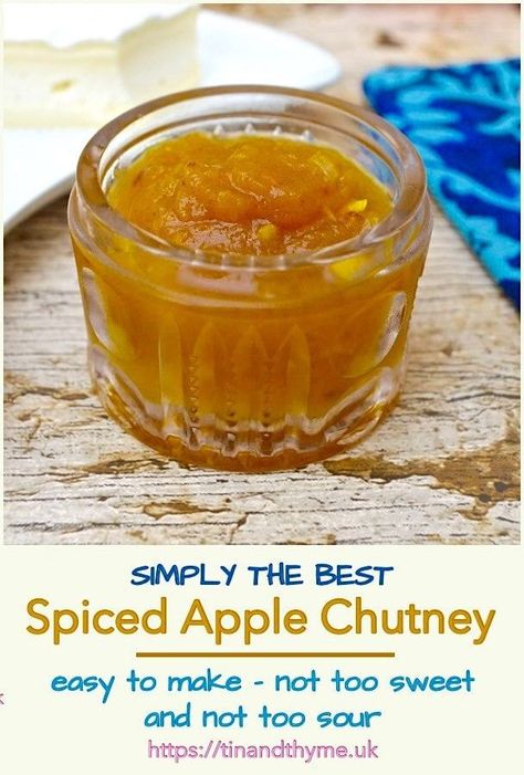 Chutney Recipes Christmas, Apple Chutney Recipe, Christmas Chutney, Vinegar Salad, Food Preserving, Apple Chutney, Fantastic Recipes, Chutney Recipe, Savoury Recipes