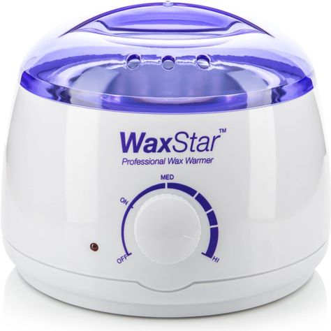 WaxStar™ Professional Electric Wax Warmer and Heater for Soft, Paraffin, Warm, Crème and Strip Wax | Wax Melter for Hair Removal with Adjustable Temperature for Salon Quality Results: Amazon.co.uk: Health & Personal Care Nail Star, Easy Hair Removal, Waxing Salon, Electric Wax Warmer, Wax Heaters, Hair Removal Women, Wax Melter, Types Of Wax, Waxing Kit